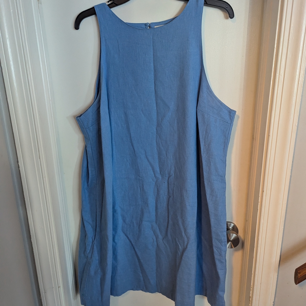 Abercrombie & Fitch Light Blue Sleeveless Tunic